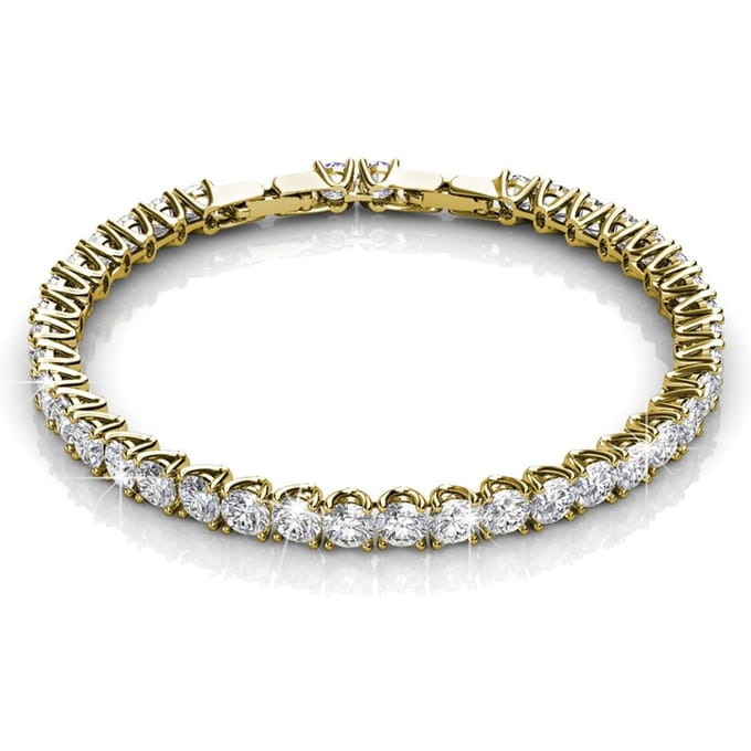 Venus Armbanden - Goud en Kristal