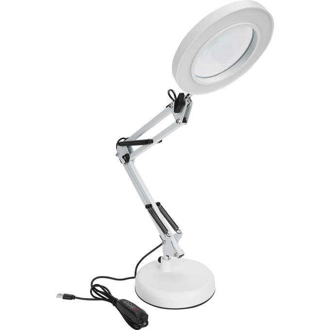 5X Vergrootglas Lamp LED Chips met USB Interface 3000‑6500K voor Manicure Tattoo Gebruik