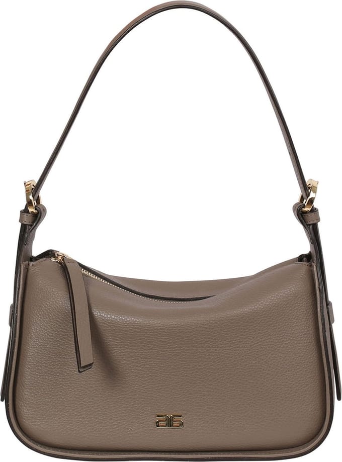 abro Schoudertas Leather Dalia Shoulder Bag Best Friend Tope Taupe