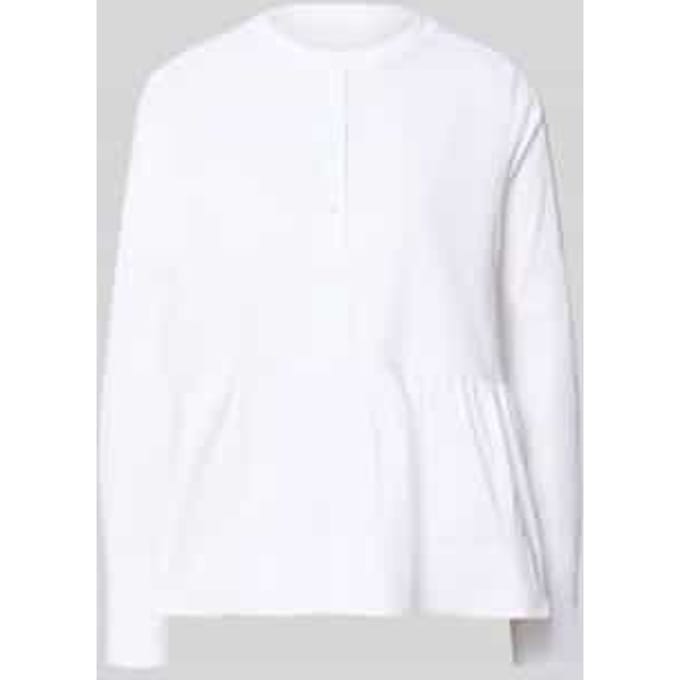 Regular fit blouse met knoopsluiting