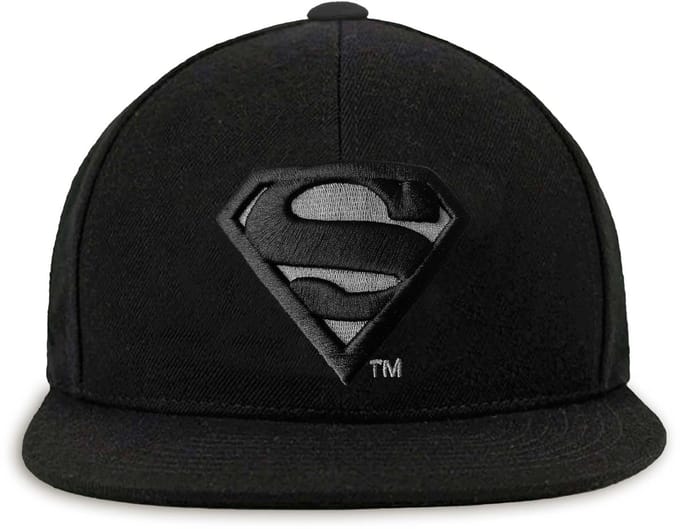 Logoshirt Cap DC Superman Logo Schwarz
