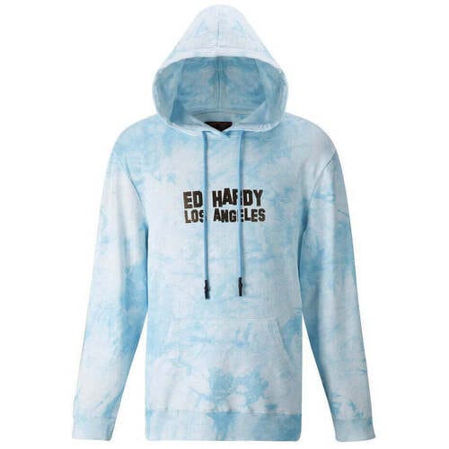 Capuchon sweaters Ed Hardy Los Tigre Hoody Turquesa