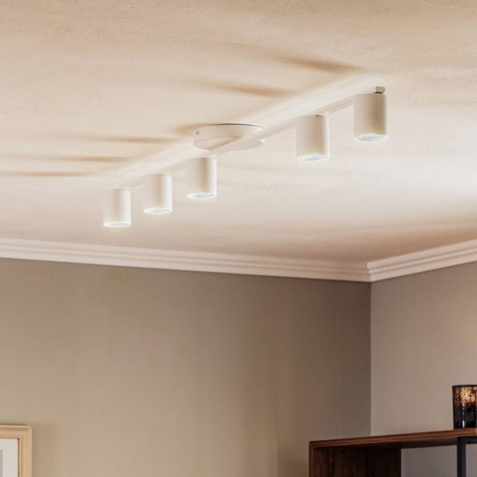 SIGMA Plafondspot Sky, 5-lamps, wit