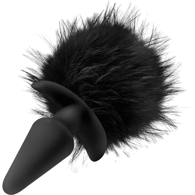 Anal Adventures Platinum - Rabbit Tail Anaal Plug
