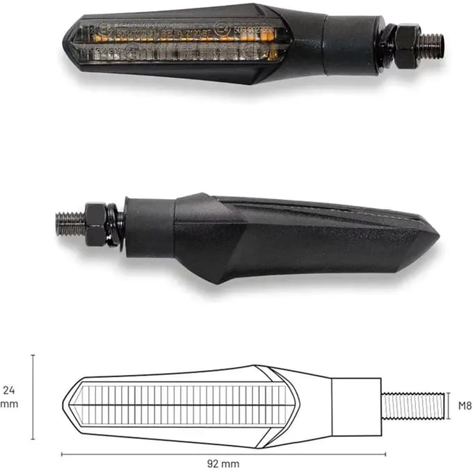 LED knipperlichten motor Taac FR10