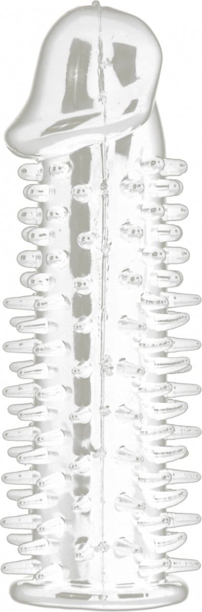 Transparante verlengende Penis Sleeve