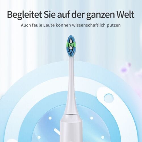elektrische tandenborstel R-C32, kopervrije opzetborstel, wit