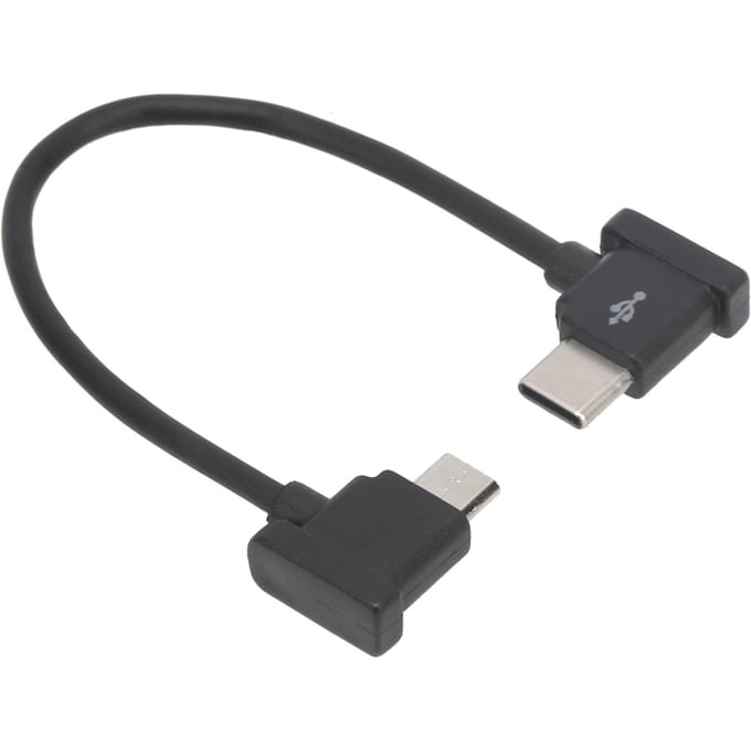 15cm TypeC naar MicroUSB Afstandsbediening Adapterkabel voor Mini 2 Drone Accessoires gray
