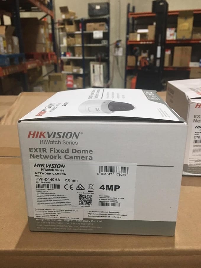 Vandaalbestendige IP Dome Camera 4 MP voor Buiten