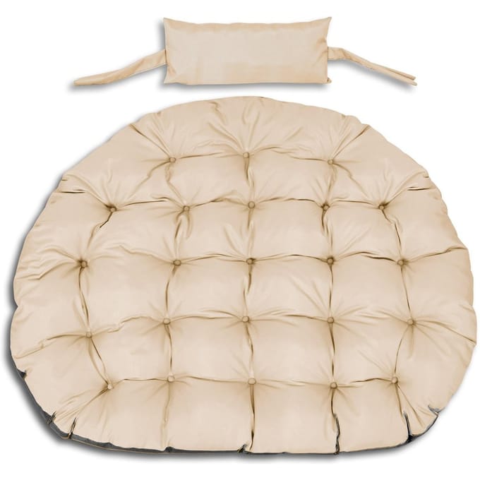 AIO Factory - Hangstoel Kussen - Waterdicht - Beige