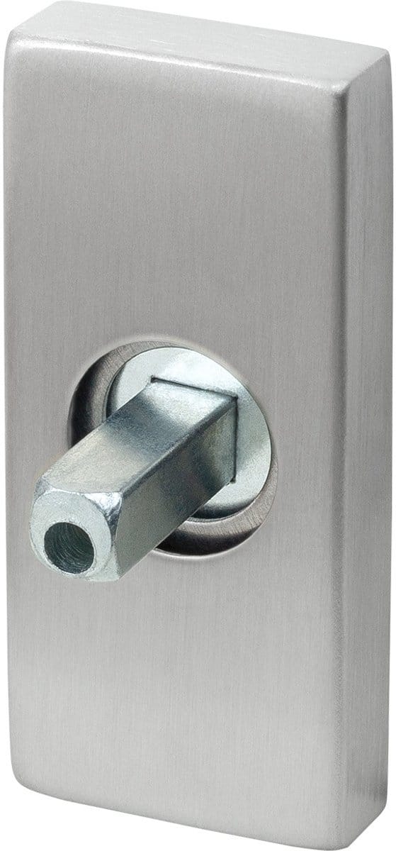 Rozet - RVS geborsteld - RVS - GPF -