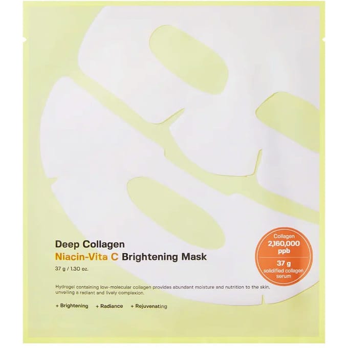 SUNGBOON EDITOR - Deep Collagen Mask - 4 Types 2026 Version - Niacin Vita C Brightening