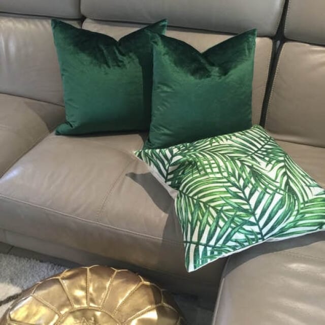 Gek op kussens! Velvet donker | 45 x 45 cm | kussenhoes | polyester