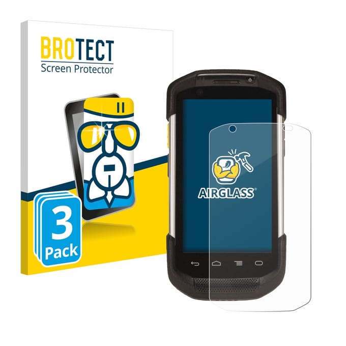 Screenprotector 3 Stuks voor Zebra TC77/ TC75/ TC75x/ TC72/ TC70 Beschermglas transparant