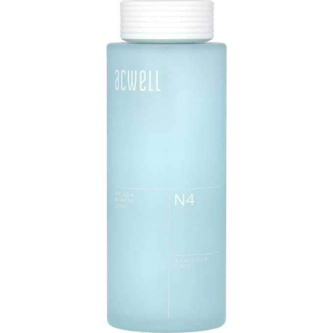 Acwell, Real Aqua Balancing Lotion, N4, 4.73 fl oz (140 ml) white