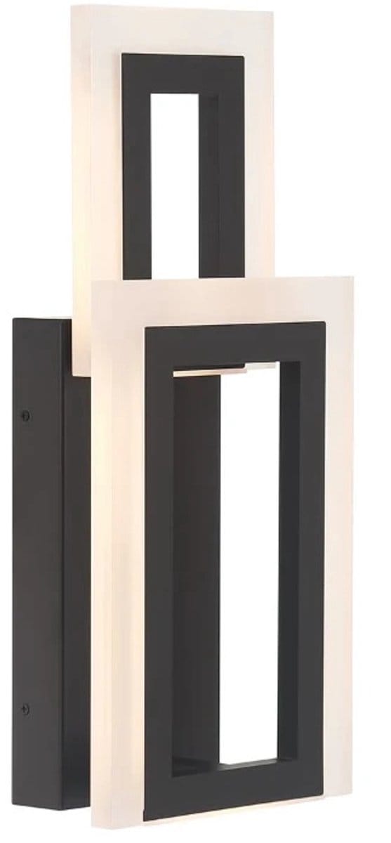 Eurofase LED Wandlamp Inizio | 20W 3000K 930 | Matte Black