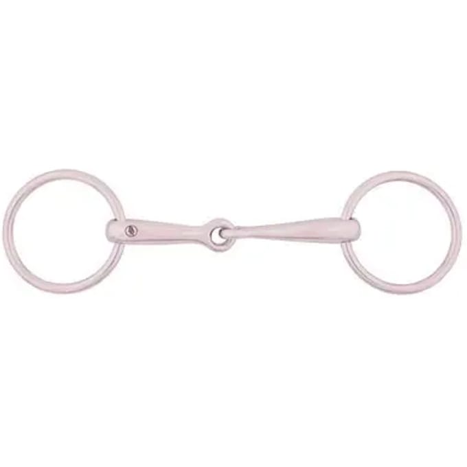 Enkelvoudig roestvrij stalen ponybit BR Equitation