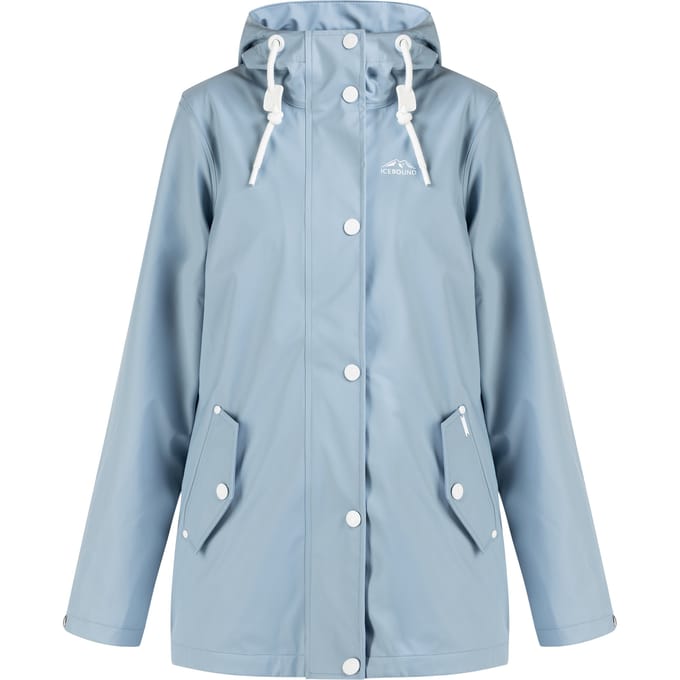 ICEBOUND Regenjas Dames lichtblauw