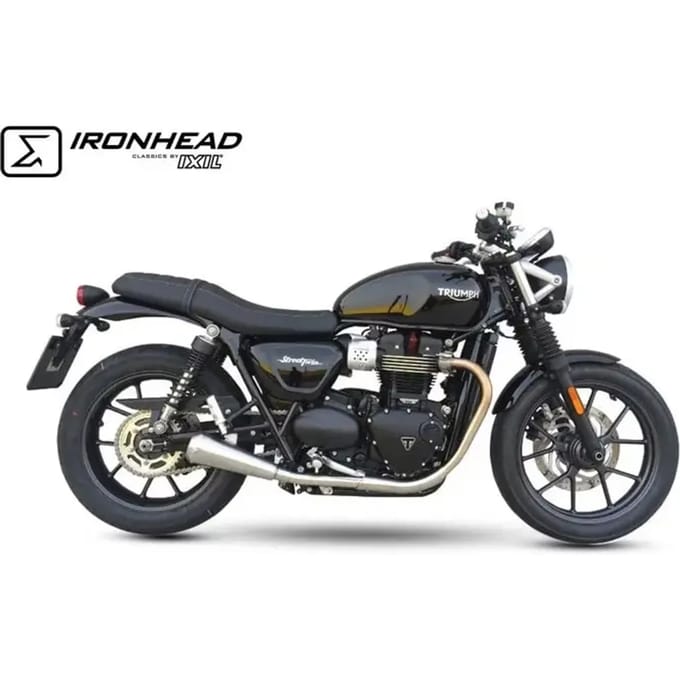Silencieux motorfiets rechterzijde Ixil Ironhead