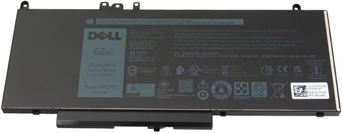 Dell 7V69Y Batterij - 62Wh