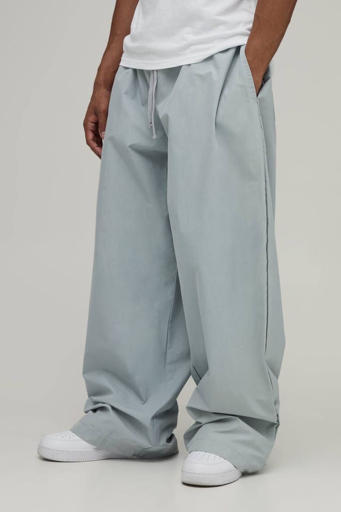 Extreme Parachute Fit Gecertificeerd Geborduurde Broek | Grey | Size Medium