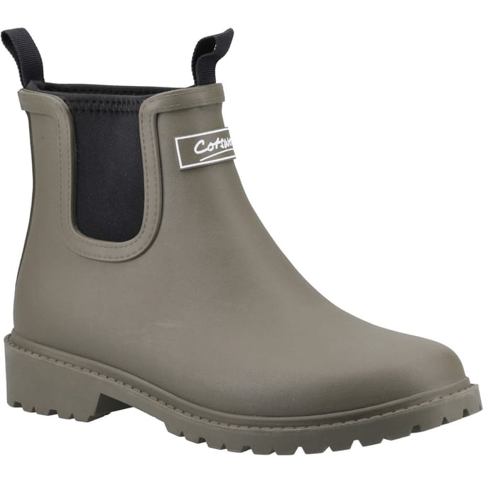 Cotswold Barton TPR+Neopreen Dames Khaki Wellingtonlaarzen
