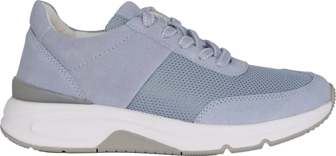Gabor rollingsoft sensitive 66.897.26 - dames rollende wandelsneaker - Blauw - maat 37.5 (EU) 4.5 (UK)