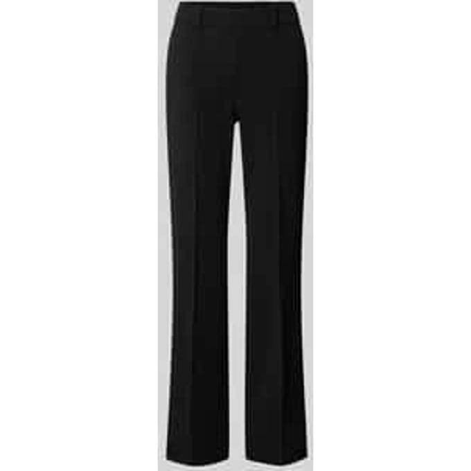 regular fit broek met elastische band model 'FRANCOISE'
