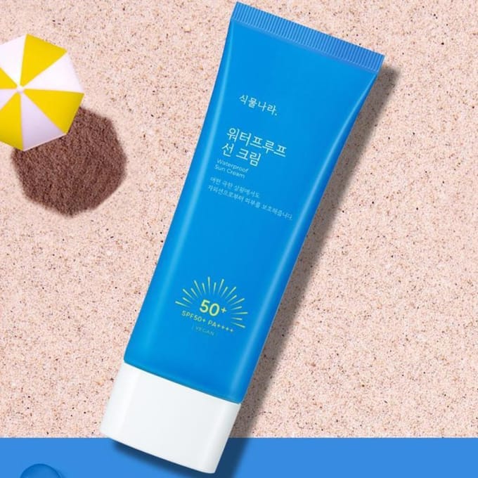 [Shingmulnara] Waterproof Zonnecrème SPF 50+ PA++++ 100ml blue