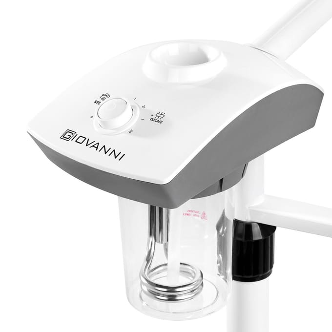 Vapozone Giovanni D-21 Wit - Verstelbaar - Vergrootglas - Met Ozon & Aromatherapie