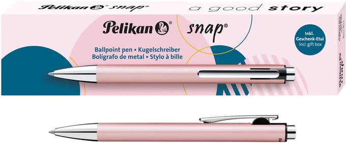 PELIKAN balpen Snap Metallic Rose Gold, in geschenkdoosje