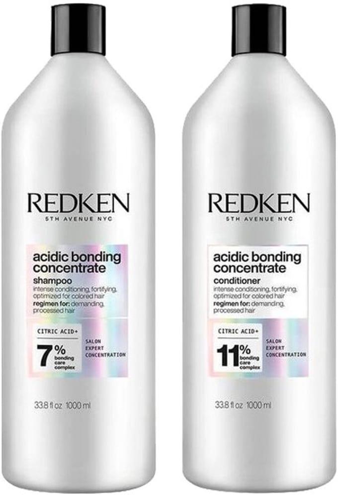 Redken Acidic Bonding Concentrate Shampoo 1000ml + Conditioner 1000ml