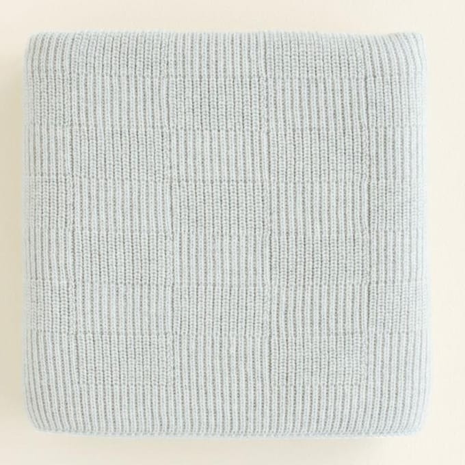 HVID deken Ivy light grey