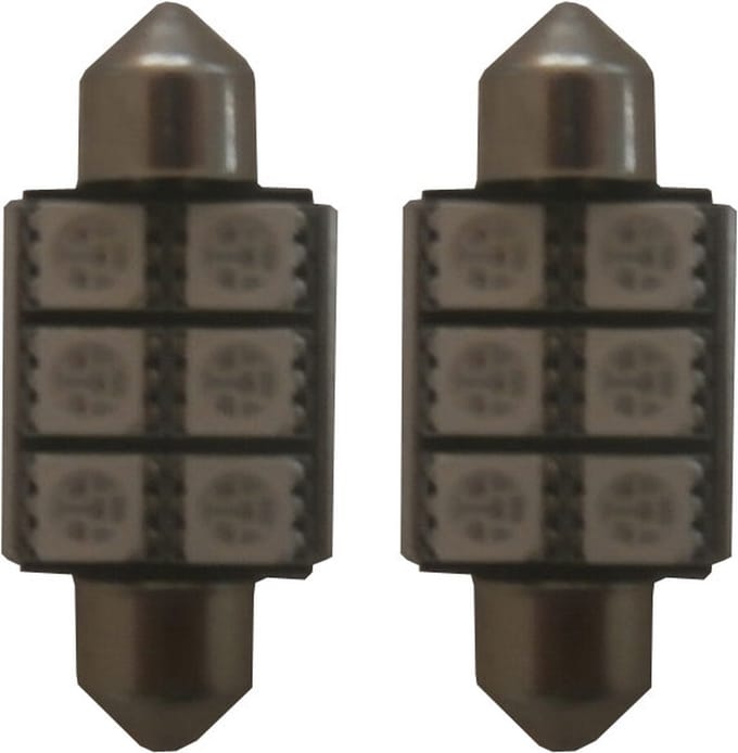 C5W 36mm 6 SMD LED binnenverlichting wit