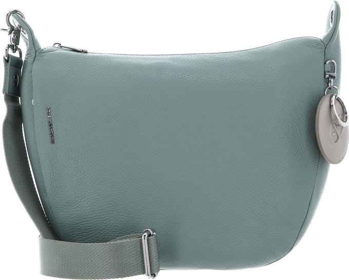 MANDARINA DUCK Leren Schoudertas Mellow Leather Crossover Iceberg Green Mintgroen