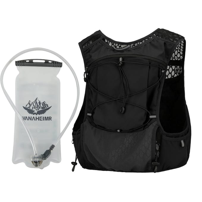 Hydratatievest Pack Ademende Hydratatierugzak Grote Capaciteit Hardlooprugzak met 2L Water Backpack and Water Bladder paars