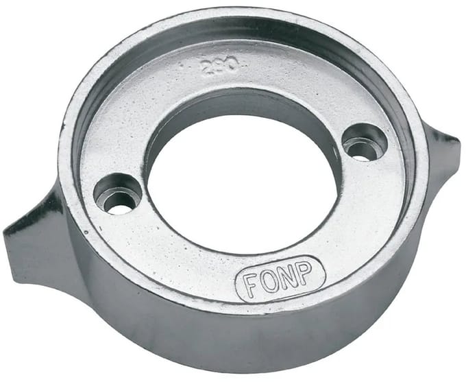 Anode Zn Volvo kraag plaat 280-290, motornummer 875815-3