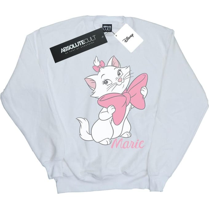 Disney Dames/Dames Aristokatten Marie Strik Sweatshirt (Wit)
