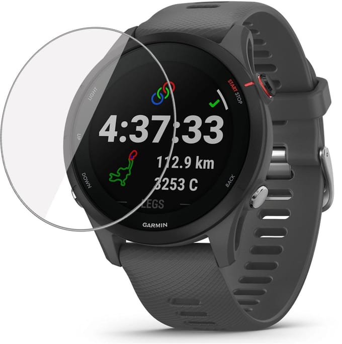 Folie Geschikt voor Garmin Forerunner 255 Screenprotector - Beschermglas Folie