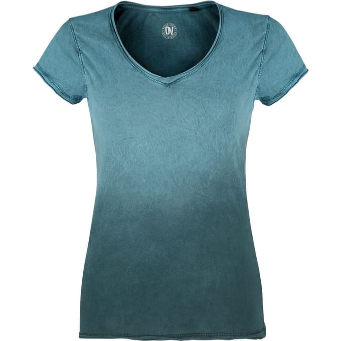 Outer Vision T-shirt - Sasha - M tot XXL - voor Vrouwen - turquoise