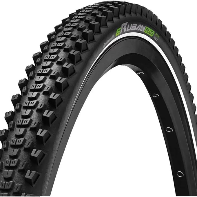 Continental Eruban Plus Reflex 20´´ X 2.40 Stijve Mtb-band Zwart 20´´ x 2.40
