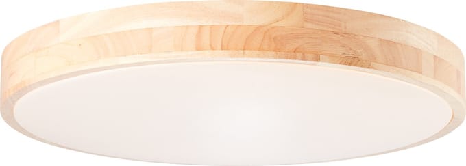 Houten plafondlamp Slimline Ø 50cm - G80570A75