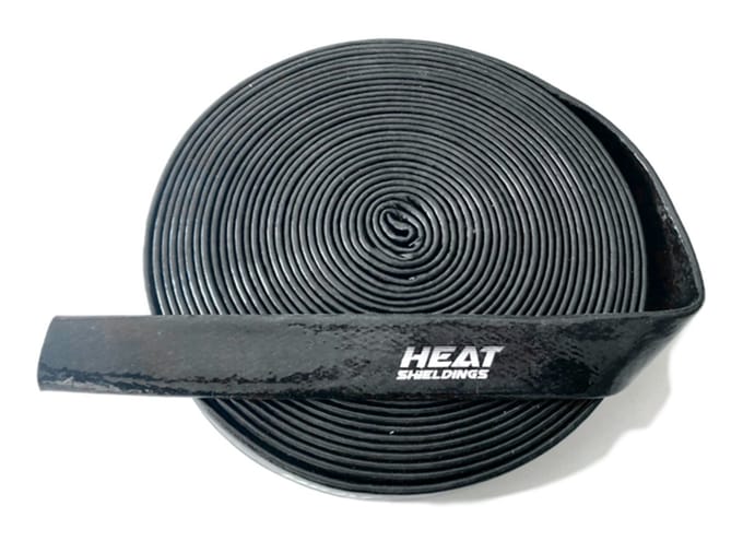 Ø 32 mm x 1 m | Hittebestendige silicone isolatiekous - Zwart