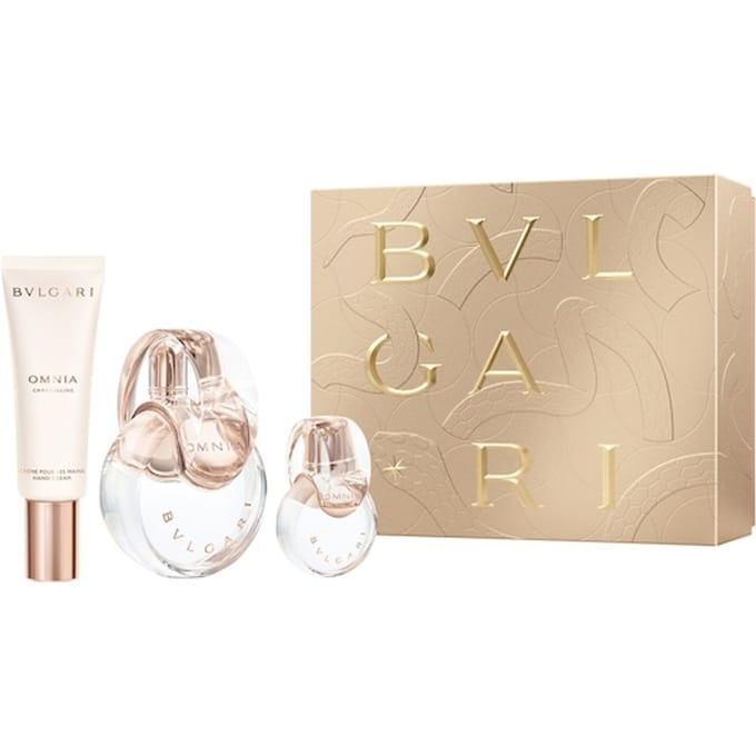 Bvlgari Omnia Crystalline (L) Set EDT 100ml + EDT 15ml + Hand Cream 40ml 2025