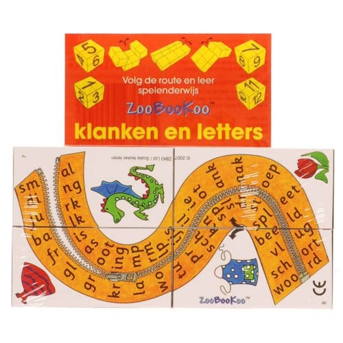 Klanken En Letters - Zoobookoo Kubusboek