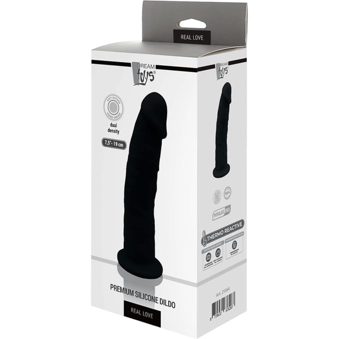 Zwarte Realistische Dildo 19 Cm - Dream Toys
