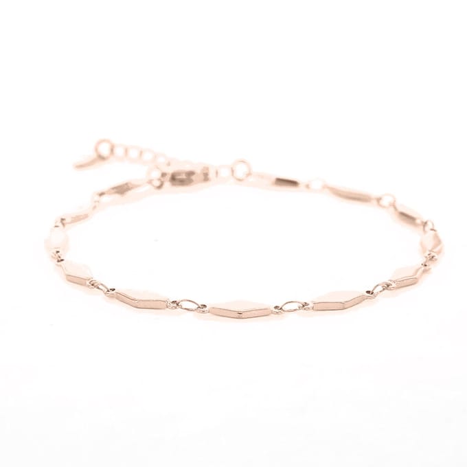 Kalli Armband Ruit | Rosé