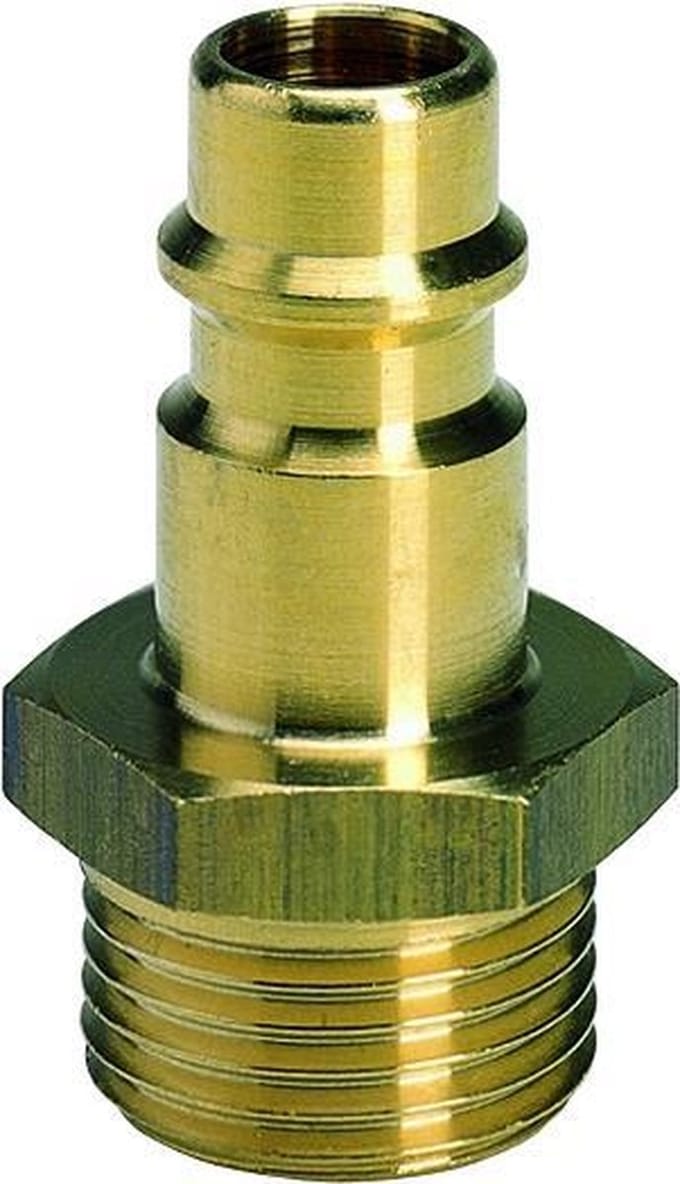 Einhell Lucht Compressor Accessoire plug nipple male R 1/4"