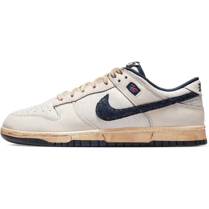Stranger Things x Nike Dunk Low Phantom Unisex Sneakers Grijs Midnight-Navy College-Grijs IH6766-001 41
