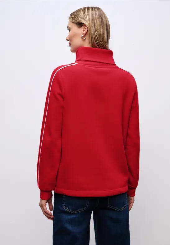 Sweater met opstaande kraag